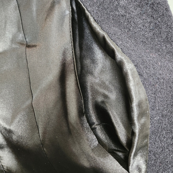 Blue Sky Tailored Wool Overcoat Plus Size - Picture 13 of 16